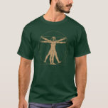 vitruvian man - leonardo da vinci T-Shirt<br><div class="desc">da vinci's vitruvian man</div>