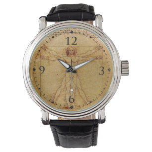 Vitruvian Man-Leonardo Da Vinci Watch