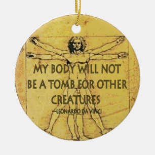 Vitruvian Man Ornament