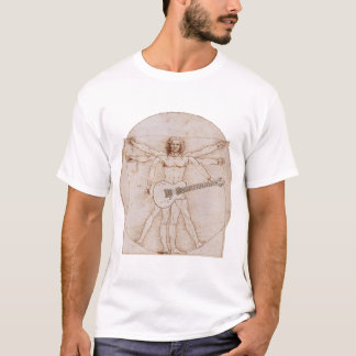 Vitruvian Man Rocks 2 T-Shirt