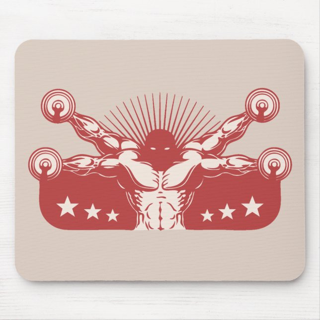 Vitruvian Reps Mouse Pad (Front)