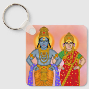 Vitthal Rukmini Keychain