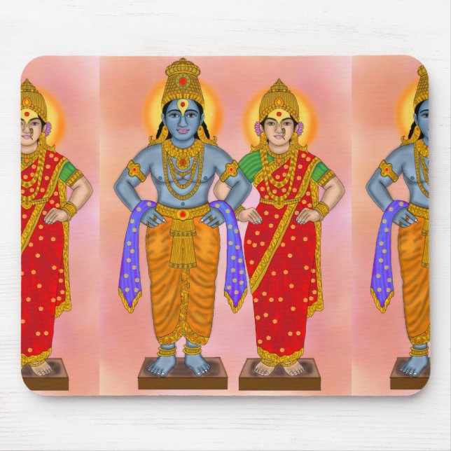 Vitthal Rukmini Mouse Pad (Front)