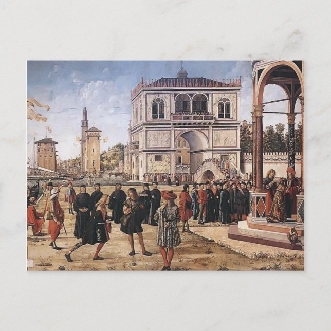 Vittore Carpaccio-Repatriation of Ambassadors Postcard (Front)