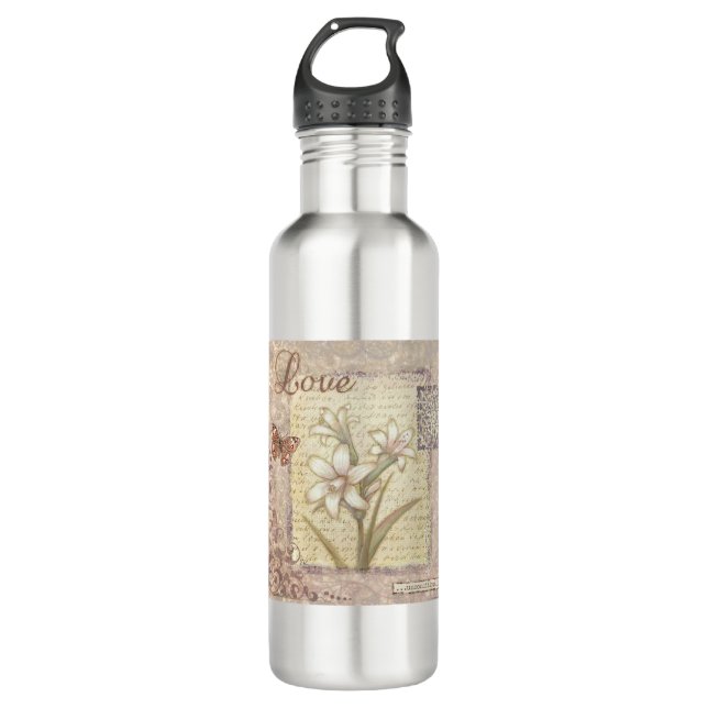 VIV20 Word 1 Love.tif 710 Ml Water Bottle (Front)