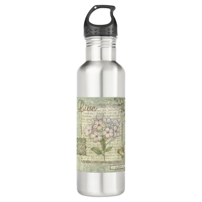 VIV23 Word 4 Live.tif 710 Ml Water Bottle (Front)
