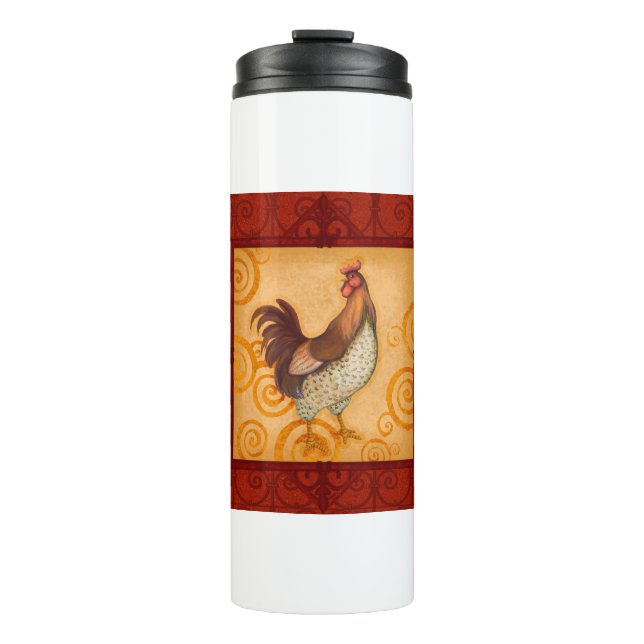 VIV56 Rooster 4.tif Thermal Tumbler (Front)