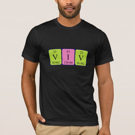 Viv periodic table name shirt