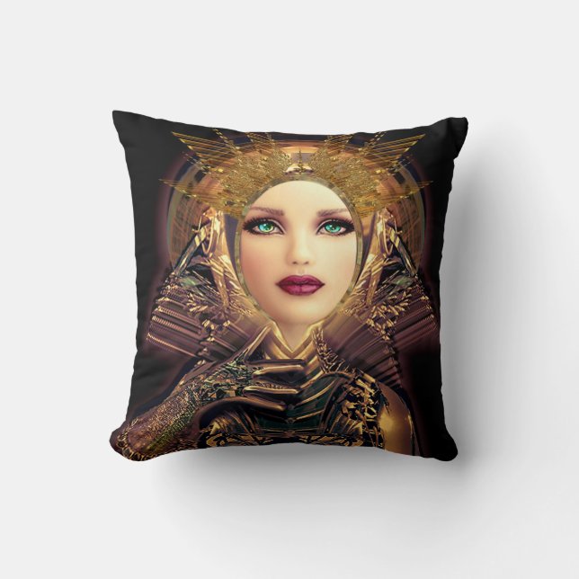 Viv Throw Pillow (Front)