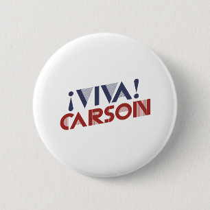 Viva Carson 2016 2 Inch Round Button