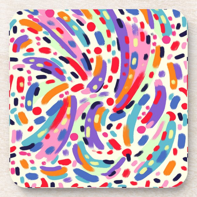 Viva Colours! Coaster (Front)