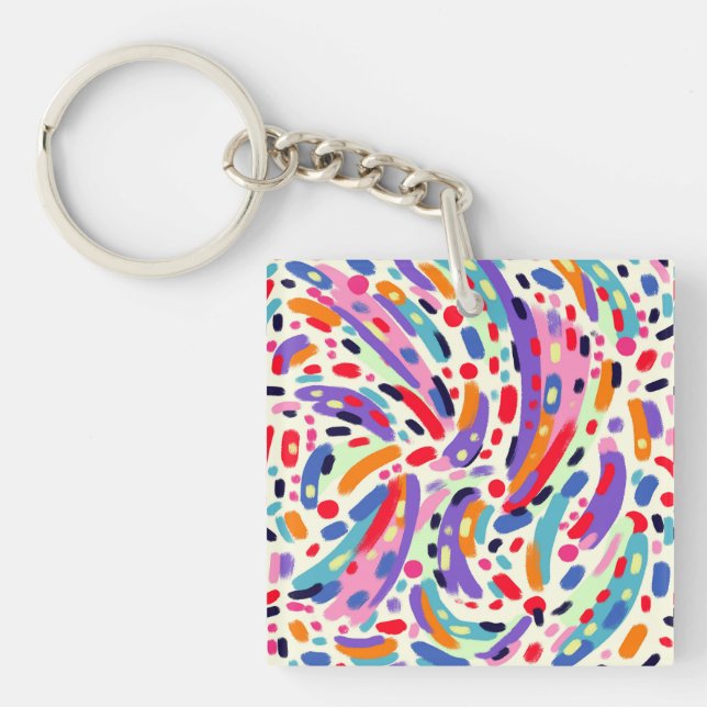 Viva Colours! Keychain (Front)