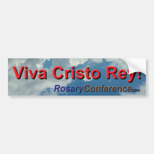 Viva Cristo Rey! Bumper Sticker
