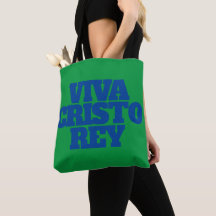 Viva Cristo Rey Graphic Tote