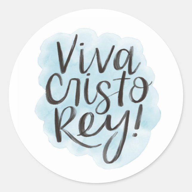 Viva Cristo Rey! Sticker (Front)