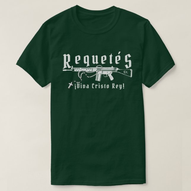 VIVA CRISTO REY T-Shirt (Design Front)