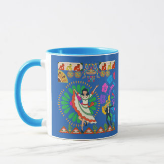 Viva Fiesta Dreams blue Mug