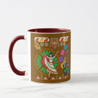 Viva Fiesta Dreams brown Mug