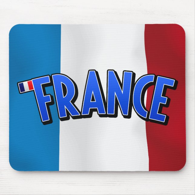 Viva France! Mouse Pad (Front)