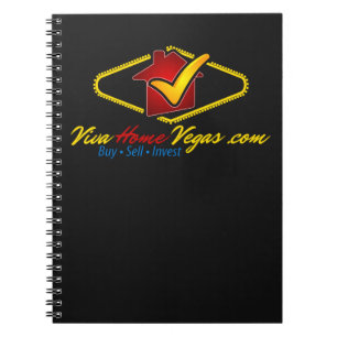 Viva Home Vegas (logo) Notebook