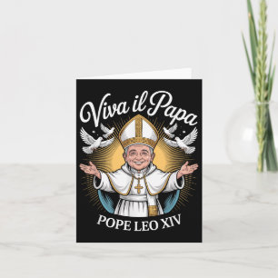 Viva Il Papa Pope Leo Xiv  Card