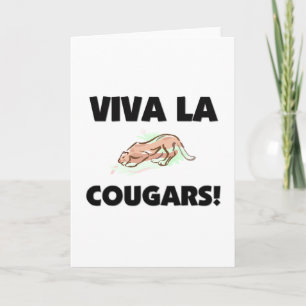Viva La Cougars Card
