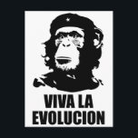 Viva la Evolucion Postcard<br><div class="desc">Cool,  original & funny "VIVA LA EVOLUCION"(Go Evolution) design.</div>