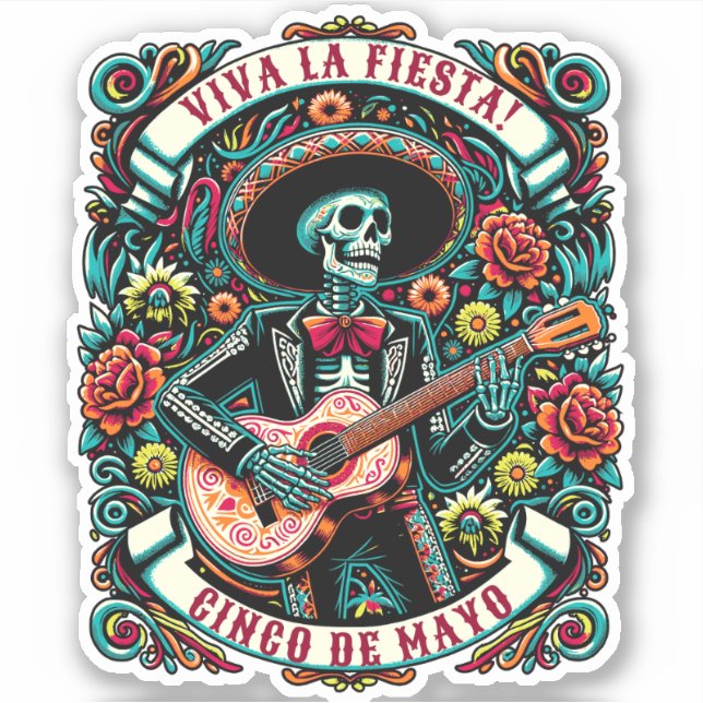 Viva La Fiesta! Cinco de Mayo design (Front)