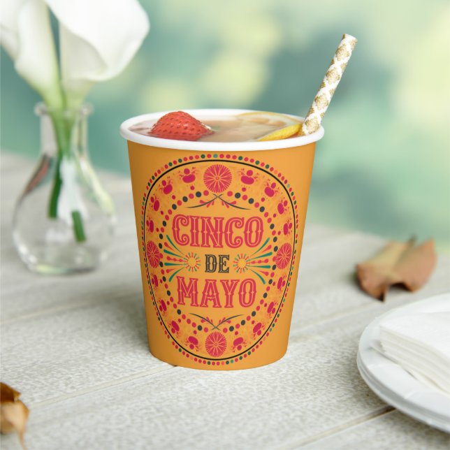 Viva la Fiesta Paper Cups (Insitu)