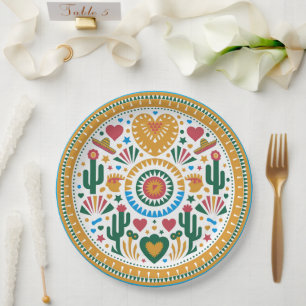 Viva la Fiesta Paper Plate