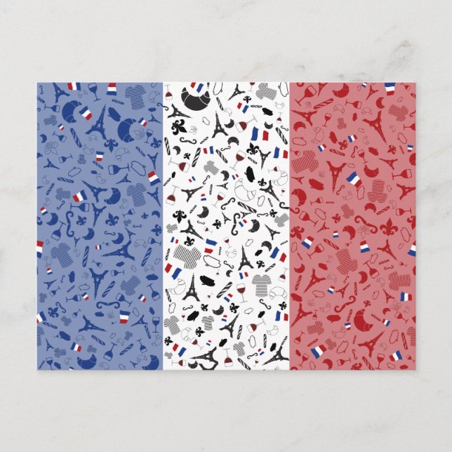 Viva la France Postcard (Front)