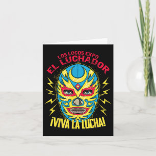 Viva La Lucha Mexico Black Women Cinco De Mayo Mex Card