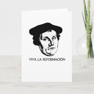 Viva La Revolución Greeting Card — Martin Luther