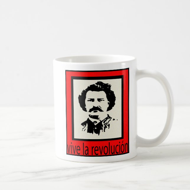 Viva La Revolucion Louis Riel Mug (Right)
