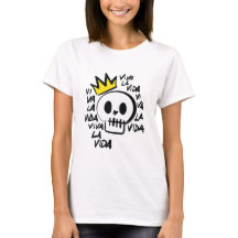 Viva La Vida Skull T-Shirt – Bold Graphic Tee