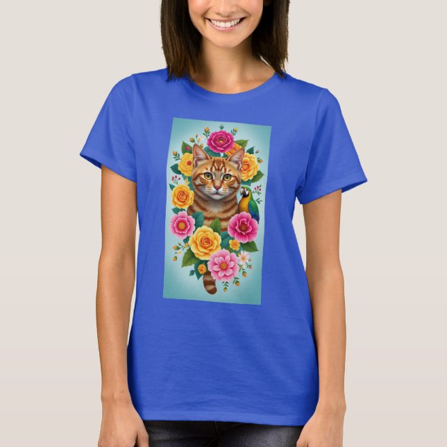 VIVA LA VIDA TIGER CAT T-Shirt (Front)