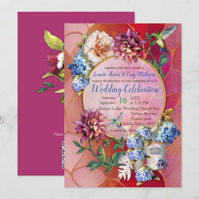 Viva Magenta 2023 Invitation (Front/Back)