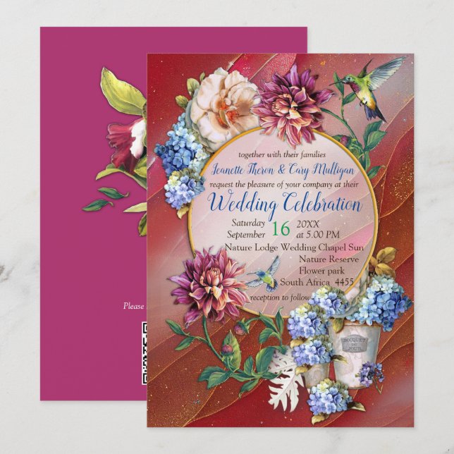 Viva Magenta 2023 Invitation (Front/Back)