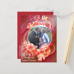 Viva Magenta Announcement Postcard
