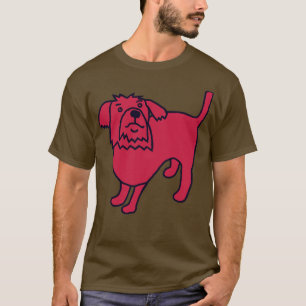 Viva Magenta Colour of the Year 2023 Dog T-Shirt