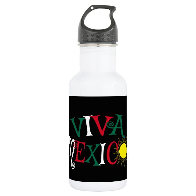 Viva Mexico 532 Ml Water Bottle (Front)