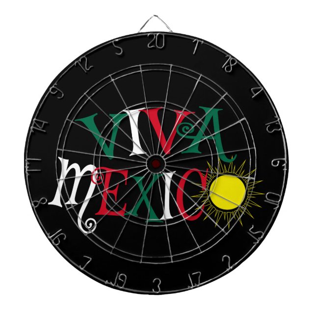Viva Mexico Dartboard (Front)