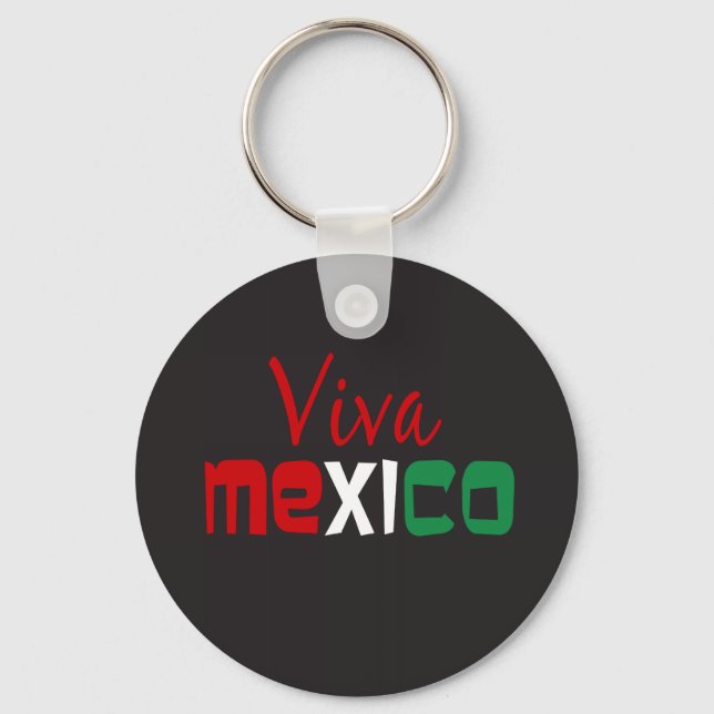 Viva Mexico Keychain (Front)