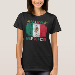 Viva Mexico Mexican independence day I Love Mexic T-Shirt