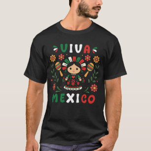 Viva Mexico Mexican Independence Day T-Shirt