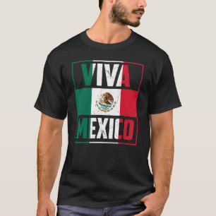 Viva Mexico Mexico Independence Day Decorations T-Shirt