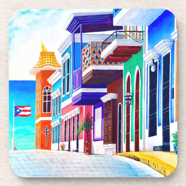 ¡Viva Puerto Rico! Coaster (Front)