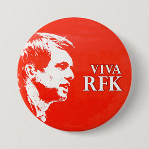 Viva RFK 3 Inch Round Button