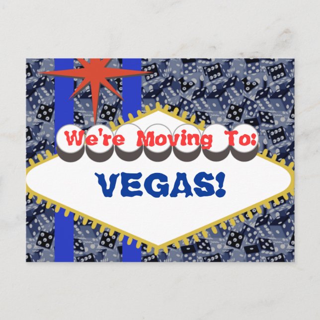 Viva Vegas! Announcement Postcard (Front)