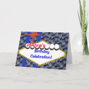Viva Vegas! Card